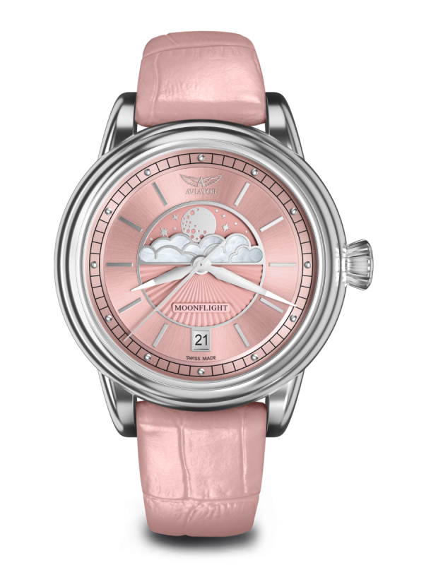 dámske hodinky AVIATOR DOUGLAS Moonflight V.1.33.0.257.4