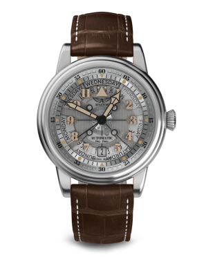 pánske hodinky AVIATOR Douglas day-date MECA-41 V.3.36.0.286.4