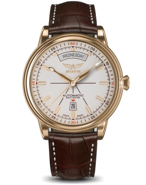 pánske hodinky AVIATOR Douglas day-date V.3.20.1.147.4