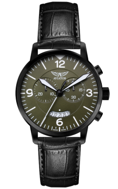 pánske hodinky AVIATOR Airacobra Chrono V.2.13.5.076.4