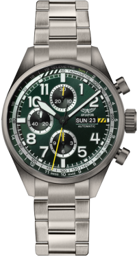 pánske hodinky AVIATOR Airacobra P45 Chrono Auto V.4.26.7.184.5