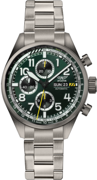 pnske hodinky AVIATOR Airacobra P45 Chrono Auto V.4.26.7.184.5