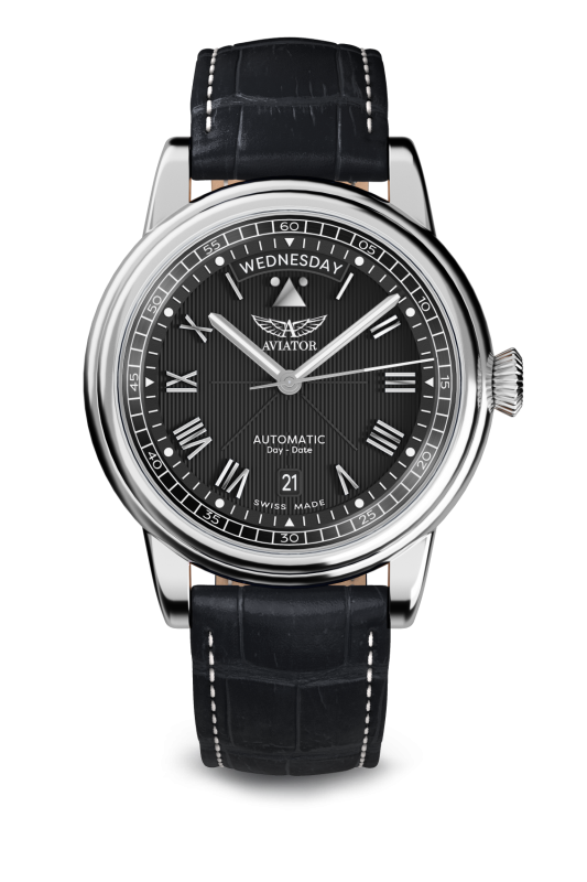 pánske hodinky AVIATOR Douglas day-date 41-automatic V.3.35.0.274.4