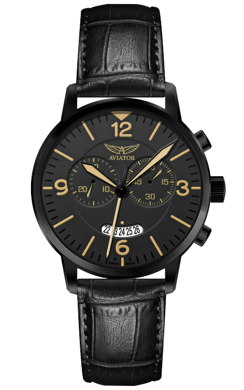 pánske hodinky AVIATOR Airacobra Chrono V.2.13.5.077.4