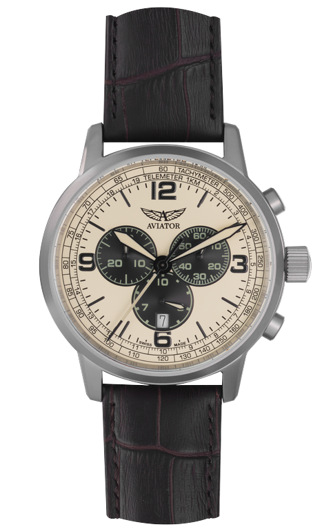 pánske hodinky AVIATOR Kingcobra chrono V.2.16.0.097.4