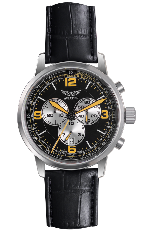pánske hodinky AVIATOR Kingcobra chrono V.2.16.0.098.4