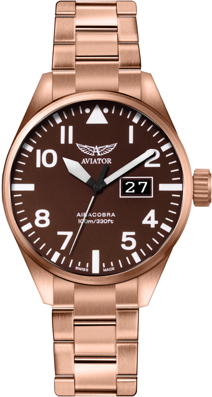 pánske hodinky AVIATOR Airacobra P42  V.1.22.2.151.5