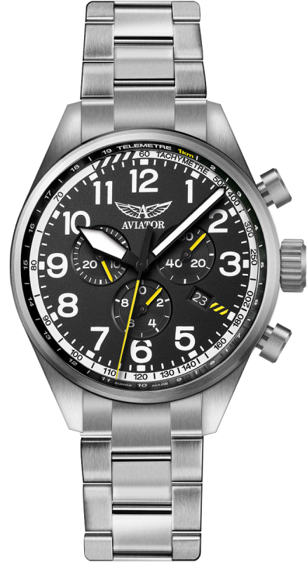 pánske hodinky AVIATOR Airacobra P45 Chrono V.2.25.0.169.5
