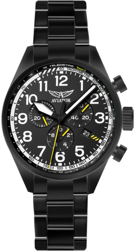 pánske hodinky AVIATOR Airacobra P45 Chrono V.2.25.5.169.5