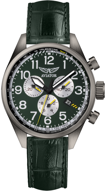 pánske hodinky AVIATOR Airacobra P45 Chrono V.2.25.7.171.4