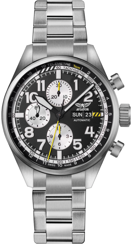 pánske hodinky AVIATOR Airacobra P45 Chrono Auto V.4.26.0.175.5